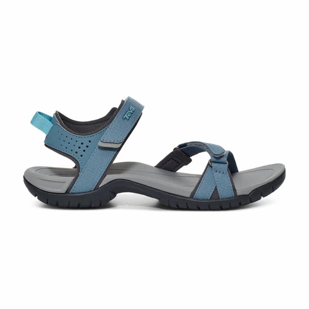Teva Blue and Black Open-Toe Outdoor Sandals